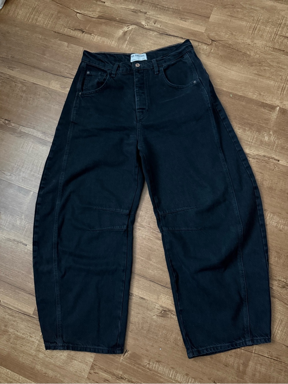 Free People Good Luck Mid Rise Barrel - Picture 3 of 8